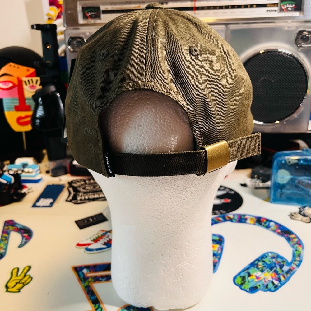 Stance Olive with Embroidered Flower - Picture 3 of 8